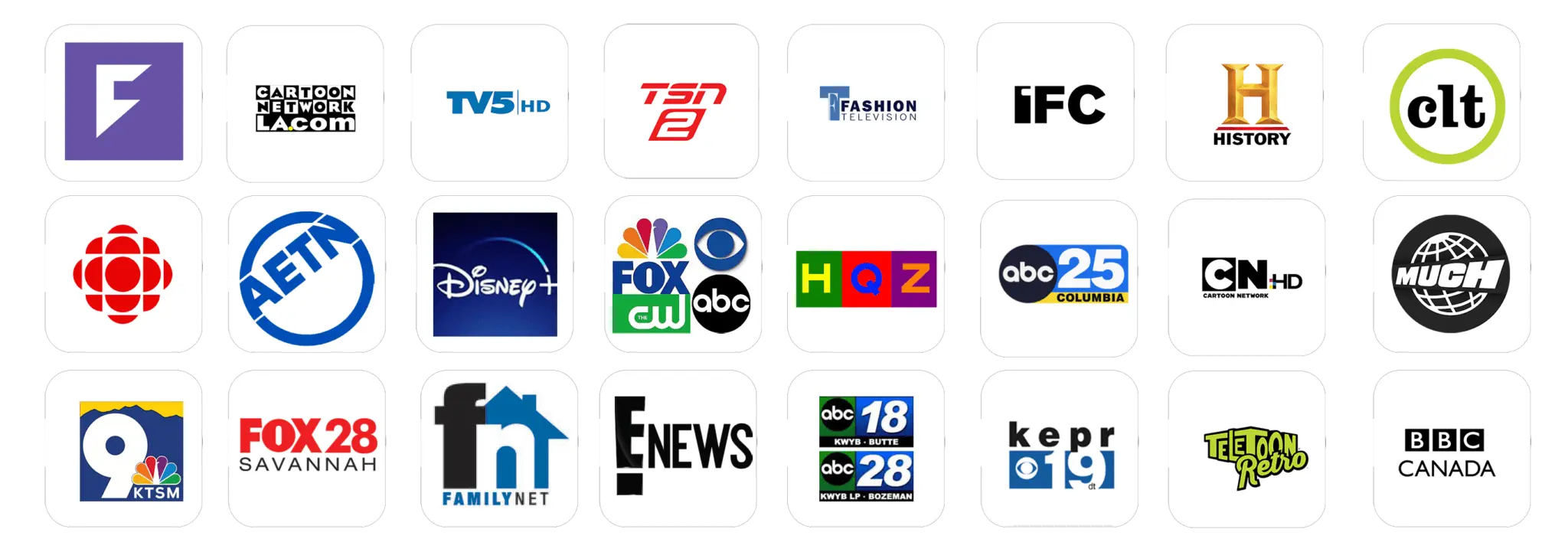 Channels